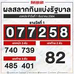 ตวดหวยวันนี้ 1 12 64